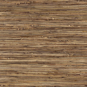 Schumacher - Bamba Rushcloth - Ash - 5002842 - Wallpaper