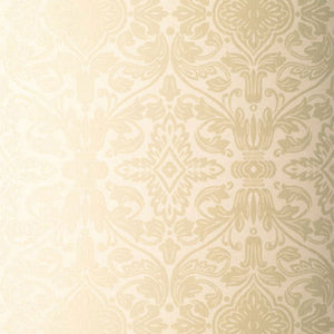 Schumacher - Varenna Damask - Sand - 5003600 - Wallpaper