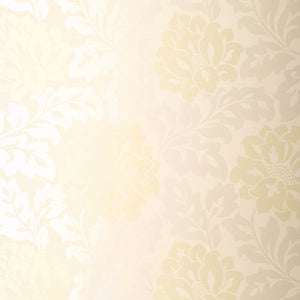 Schumacher - Saraceno Damask - Citrine - 5003630 - Wallpaper