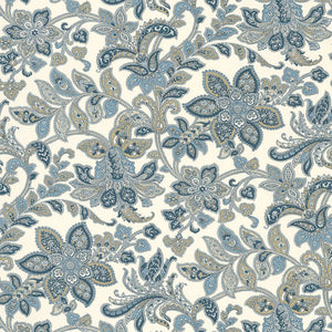 Schumacher - Corsini Paisley - Porcelain - 5004072 - Wallpaper