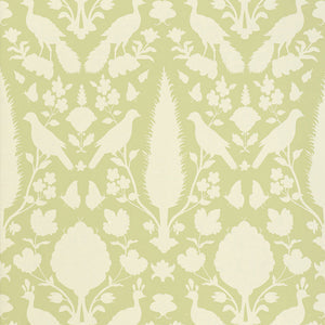 Schumacher - Chenonceau - Sage - 5004120 - Wallpaper