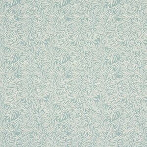 Schumacher - Willow Leaf - Aqua - 5004139 - Wallpaper