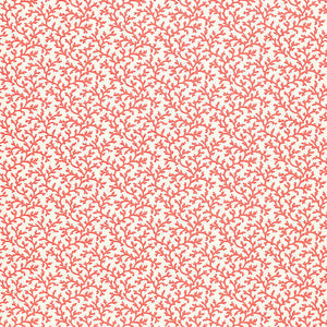 Schumacher - Coral Vine - Garnet - 5004415 - Wallpaper