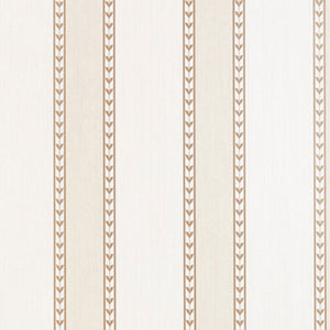 Schumacher - Lansdowne Strie Stripe - Limestone - 5004621 - Wallpaper