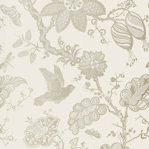Schumacher - Bali Vine - Platinum - 5005000 - Wallpaper