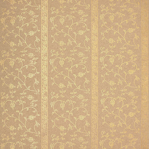 Schumacher - Khanpur Vine - Gilt - 5005213 - Wallpaper