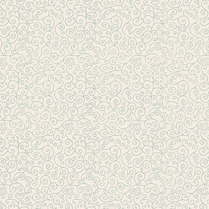 Schumacher - Sangar Scroll - Water Blue - 5005222 - Wallpaper