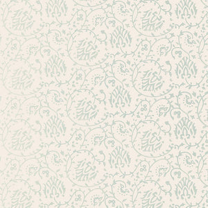 Schumacher - Sarana Vine - Water Blue - 5005272 - Wallpaper
