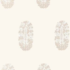Schumacher - Askandra Flower - Oyster - 5005310 - Wallpaper