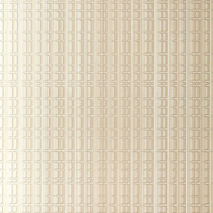 Schumacher - Urban Stripe - Silvered Taupe - 5005641 - Wallpaper