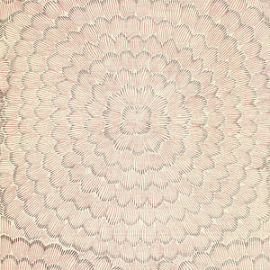 Schumacher - Feather Bloom Sisal - Venetian Pink - 5006075 - Wallpaper