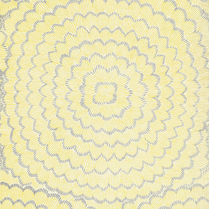 Schumacher - Feather Bloom Sisal - Sun & Fog - 5006077 - Wallpaper
