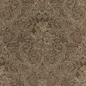 Schumacher - Sinclair Paisley - Ash - 5006252 - Wallpaper
