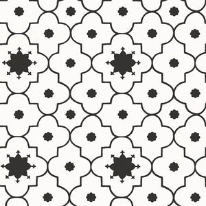 Schumacher - Taj Trellis - Noir - 5006623 - Wallpaper