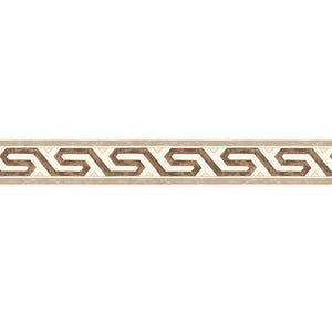 Schumacher - Bosphorus Border - Sepia - 5006721 - Wallpaper