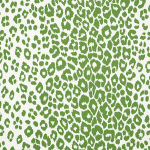 Schumacher - Iconic Leopard - Green - 5007015 - Wallpaper