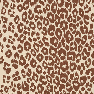 Schumacher - Iconic Leopard - Brown On Neutral - 5007019 - Wallpaper