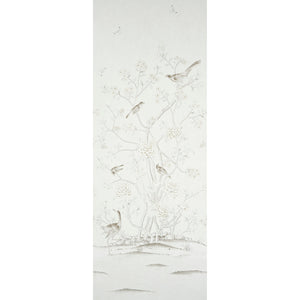 Schumacher - Chinois Palais Panel - Neutral - 5007122 - Wallpaper