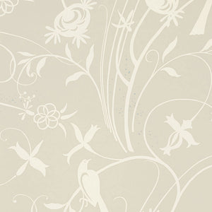 Schumacher - Sky Meadow - Linen - 5007620 - Wallpaper