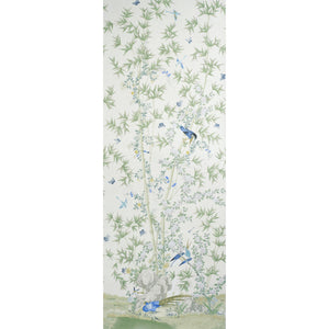 Schumacher - Brighton Pavilion Panel - Green - 5007745 - Wallpaper