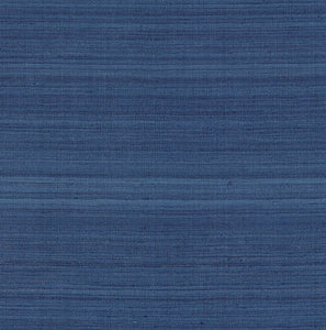 Schumacher - Shaded Silk - Sapphire - 5007863 - Wallpaper