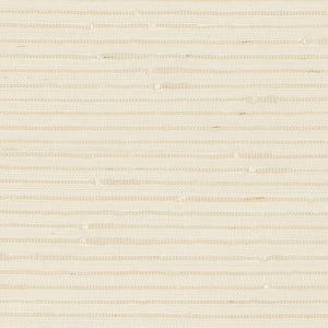 Schumacher - Banded Grasscloth - Cream - 5007900 - Wallpaper