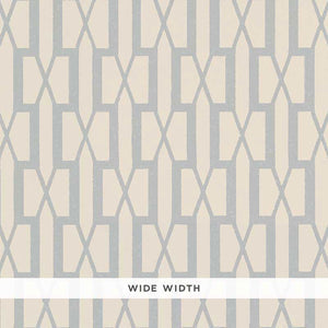 Schumacher - Belvedere - Orpington Blue - 5007994 - Wallpaper