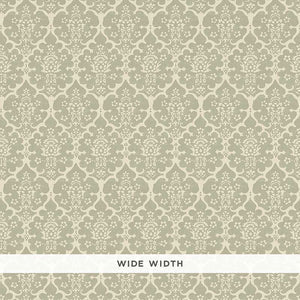 Schumacher - Burley - Sage - 5008033 - Wallpaper