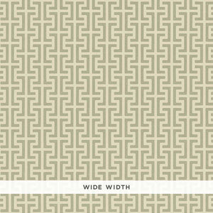 Schumacher - Temple - Sage - 5008053 - Wallpaper