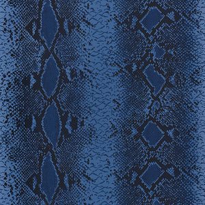Schumacher - Snake Charmer - Cobalt - 5008182 - Wallpaper
