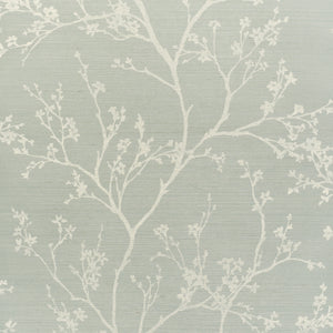 Schumacher - Twiggy Sisal - Sky - 5008292 - Wallpaper