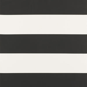 Schumacher - Baxter Stripe - Carbon - 5008522 - Wallpaper