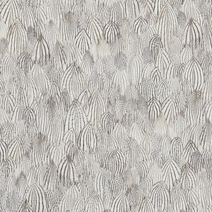 Schumacher - Feathers - Zebra - 5008610 - Wallpaper