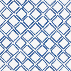 Schumacher - Dina Paperweave - Cobalt - 5008860 - Wallpaper
