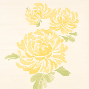 Schumacher - Hana Sisal - Yellow - 5009040 - Wallpaper