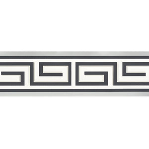 Schumacher - Britt Border - Graphite - 5009060 - Wallpaper