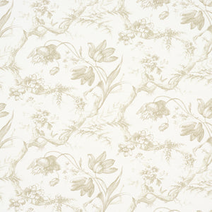 Schumacher - Toile De Fleurs - Birch - 5009125 - Wallpaper