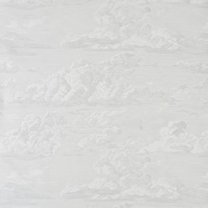 Schumacher - Cloud Toile - Quartz - 5009131 - Wallpaper