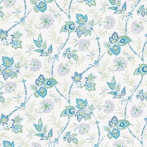 Schumacher - Emperor's Vine - Peacock - 5009290 - Wallpaper