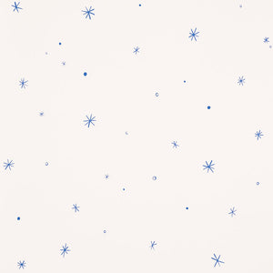 Schumacher - Calisto - Ivory & Cobalt - 5009420 - Wallpaper