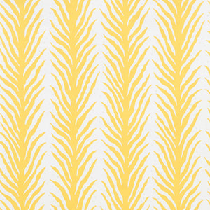 Schumacher - Creeping Fern - Lemonade - 5009452 - Wallpaper