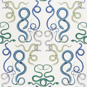Schumacher - Giove - Emerald & Sapphire - 5009460 - Wallpaper