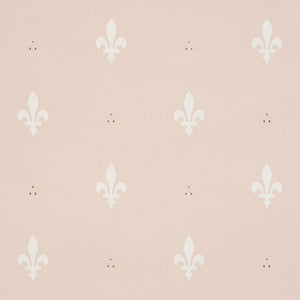 Schumacher - Fleur De Lis - Blush - 5009500 - Wallpaper