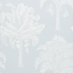Schumacher - Grand Palms - Mineral - 5009621 - Wallpaper