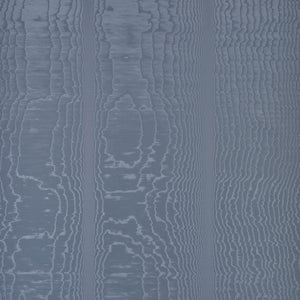 Schumacher - Moire Wallcovering - Ocean - 5009672 - Wallpaper