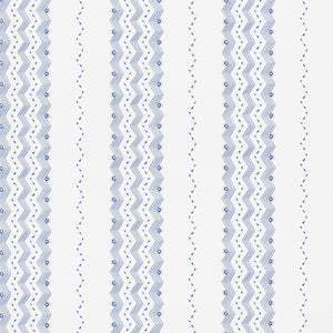 Schumacher - Nauset Stripe - Indigo - 5009740 - Wallpaper