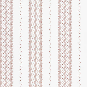 Schumacher - Nauset Stripe - Sienna - 5009743 - Wallpaper