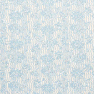 Schumacher - Lotus Batik - Sky - 5009751 - Wallpaper