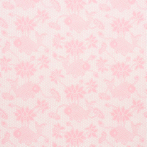 Schumacher - Lotus Batik - Pink - 5009752 - Wallpaper