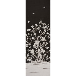 Schumacher - Chinois Palais Vinyl Panel - Noir - 5010162 - Wallpaper